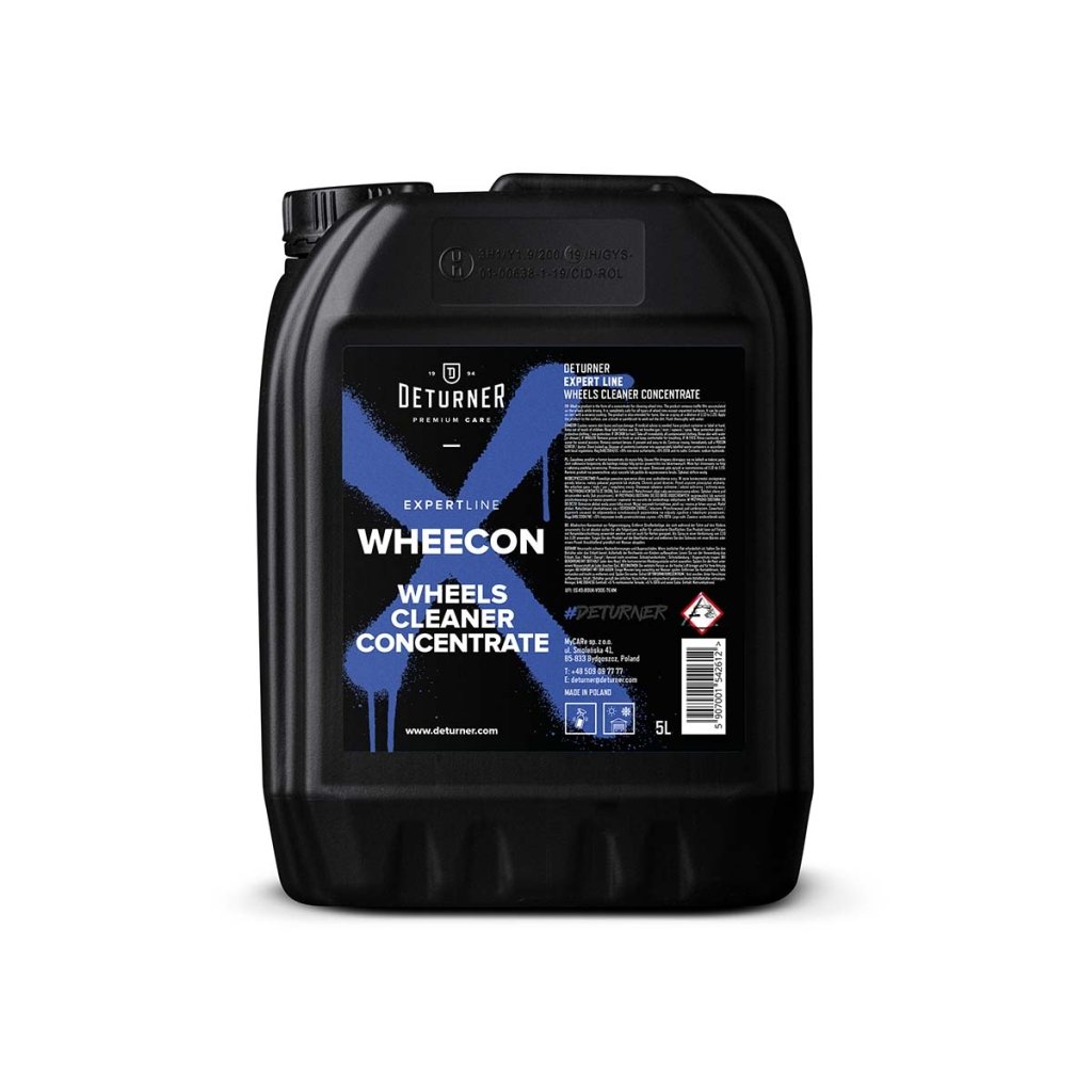 Detergente per Cerchi a Base Alcalina Deturner Xpert Wheecon - Solodettagli