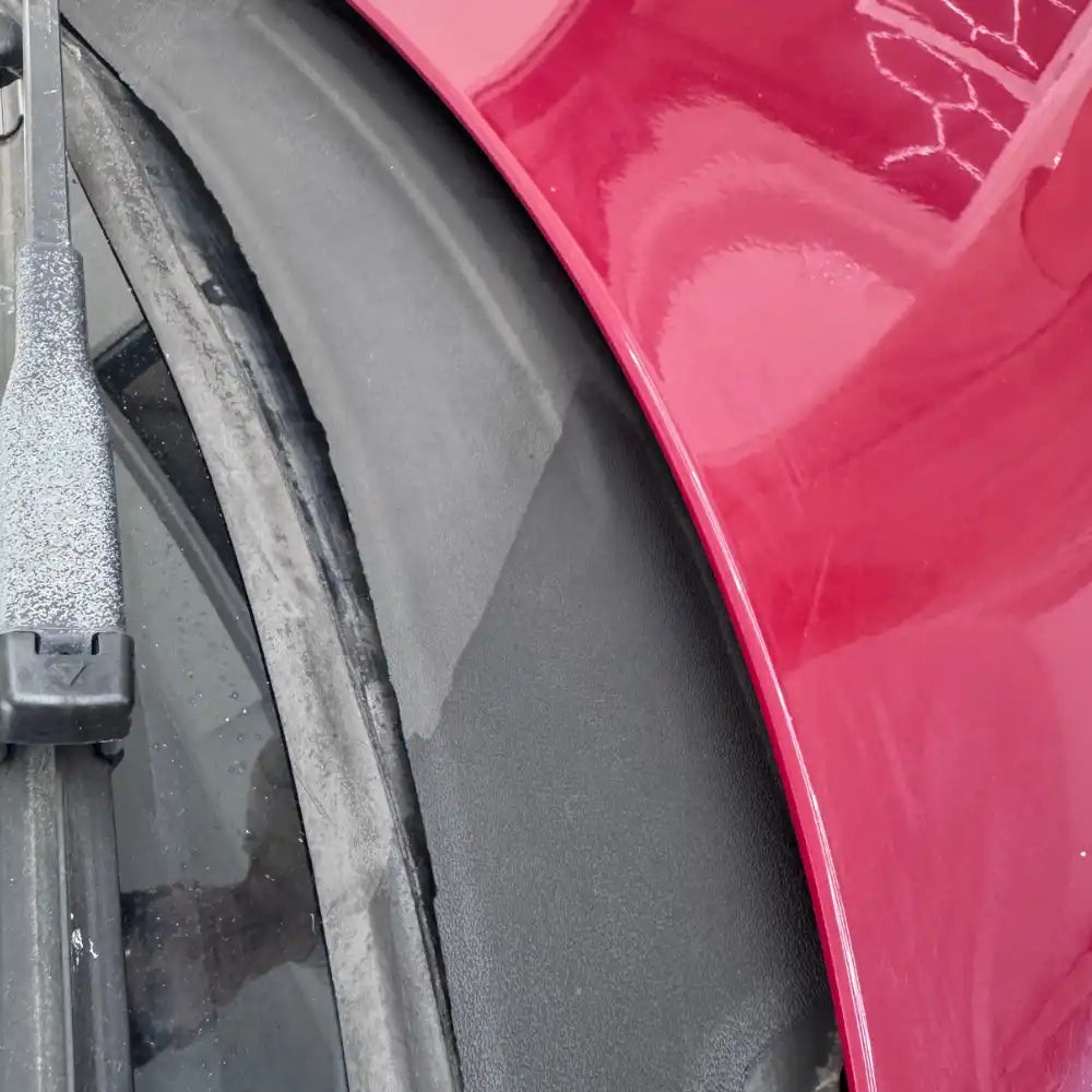 dimostrazione risultato sd trim su plastica auto