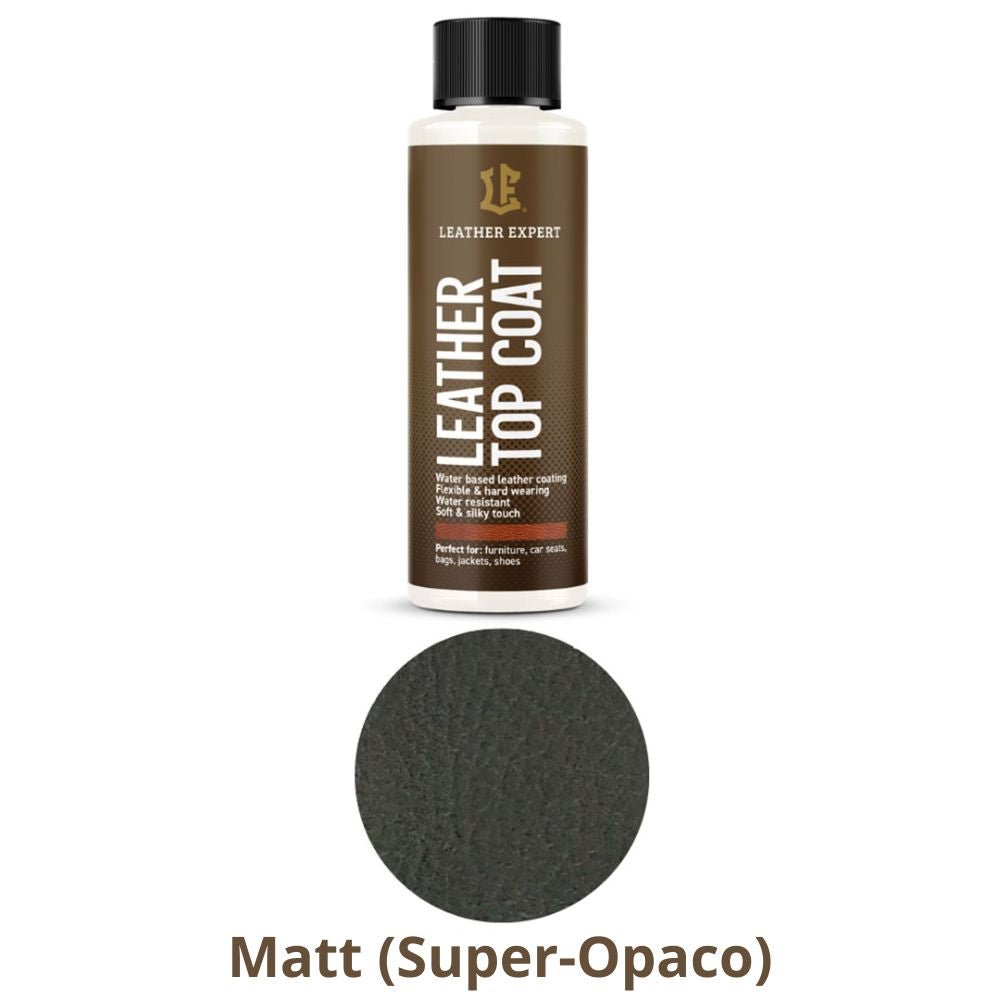 Trasparente Super Opaco Top Coat "Matt" by Leather Expert - Solodettagli