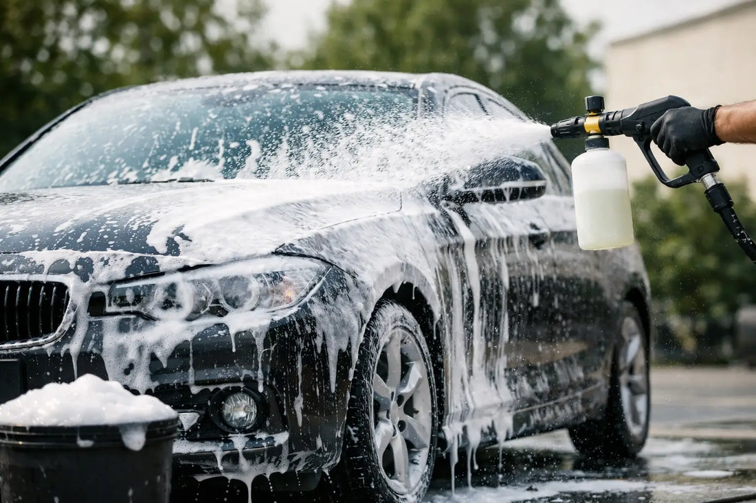 Come fare prelavaggio auto senza errori