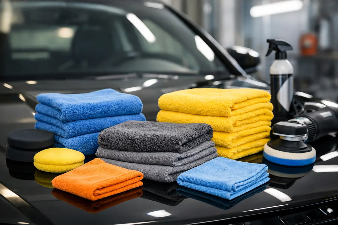 I migliori panni microfibra detailing per ogni fase