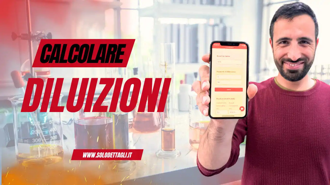 calcolatore diluizioni detailing gratuito