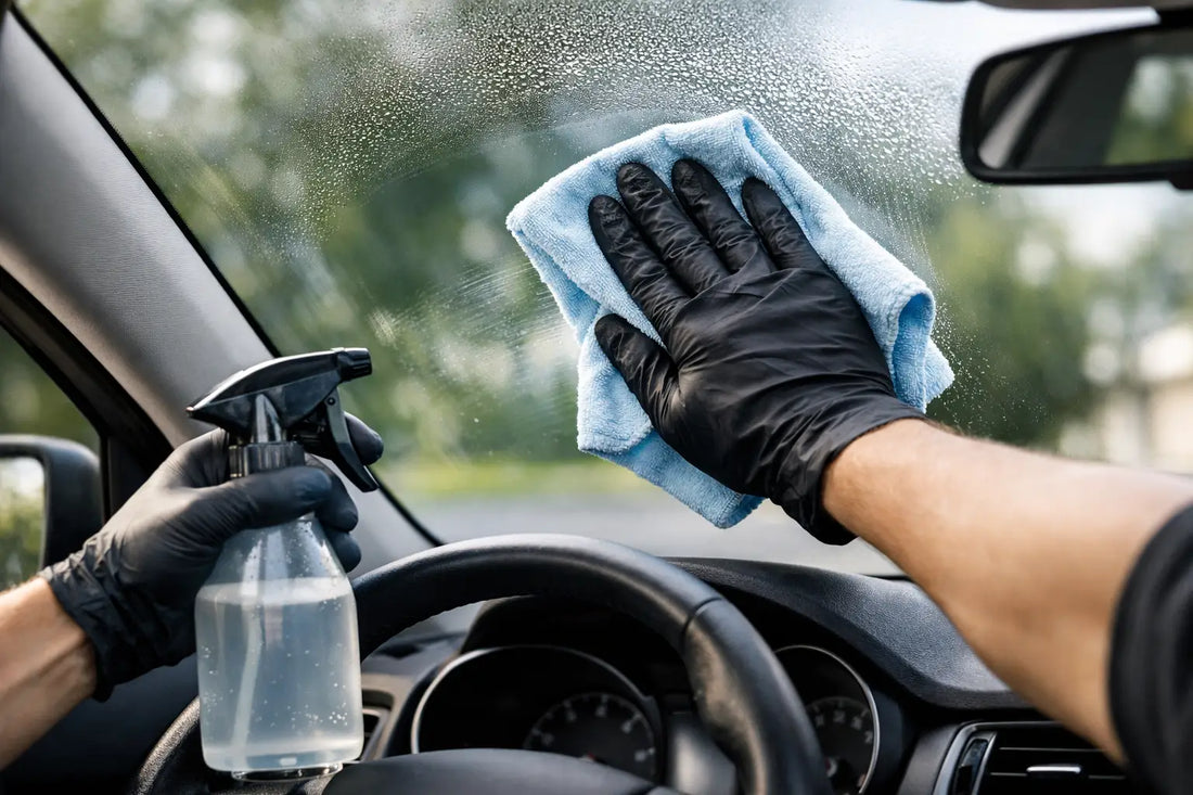 Come pulire vetri auto perfettamente senza aloni
