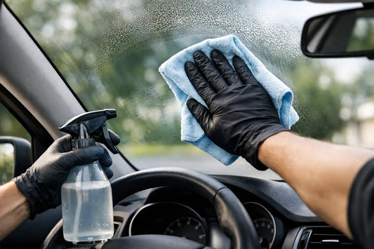 Come pulire vetri auto perfettamente senza aloni