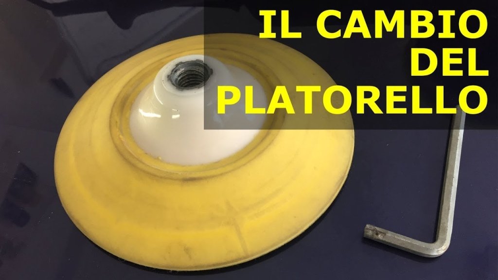 Rotativa VS Rotorbitale - Come cambiare il platorello - Solodettagli