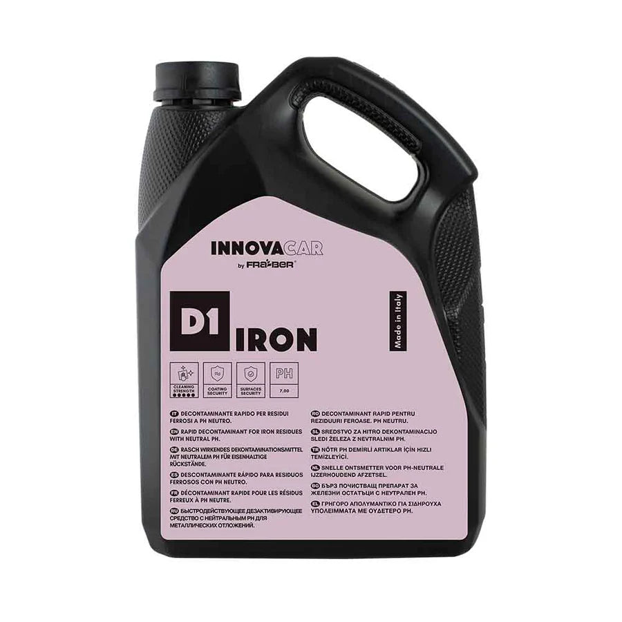 Innovacar D1 Iron decontaminante ferroso auto pH neutro gel