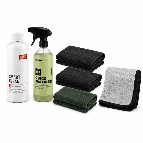 Kit Lavaggio Moto & Scooter Basic – Waterless