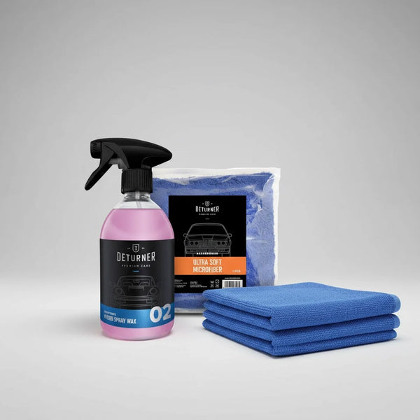 Kit Protezione Auto Deturner Hybrid Spray Wax