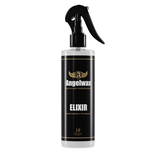 Angelwax Elixir Dressing protettivo ravvivante per guarnizioni gomme e plastiche