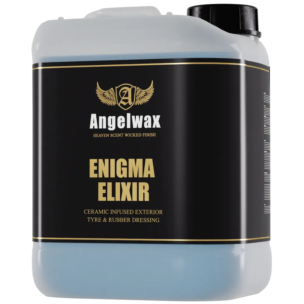 Angelwax Elixir Enigma Protettivo e ravvivante plastiche e gomme base ceramica lunga durata