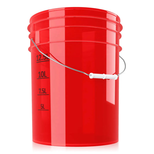 secchio da lavaggio chemicalworkz rosso trasparente