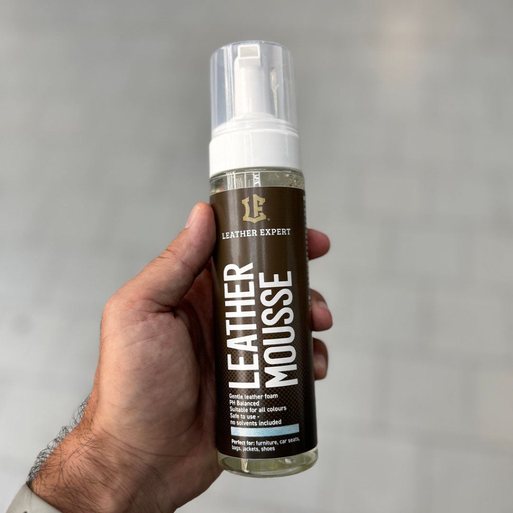 Detergente Delicato per Pelle Leather Mousse by Leather Expert - Solodettagli