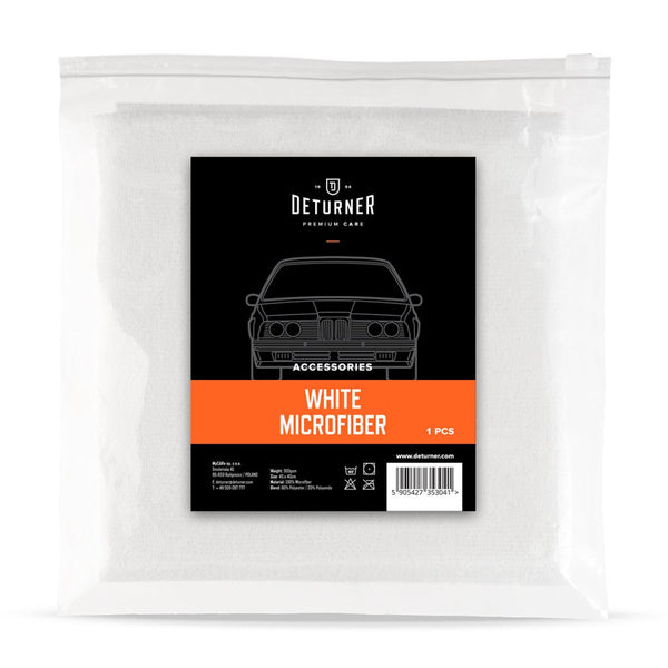 Deturner White Microfiber