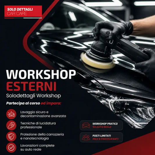 Corso professionale di gruppo lucidatura e detailing esterni 
