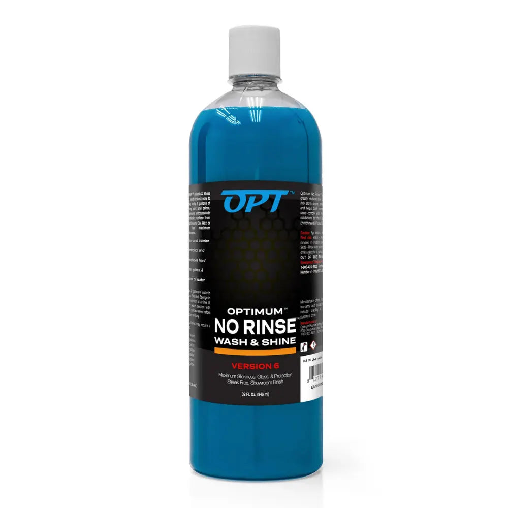 Detergente per Lavaggio Ecologico Optimum NO-RINSE (ONR) Wash & Shine