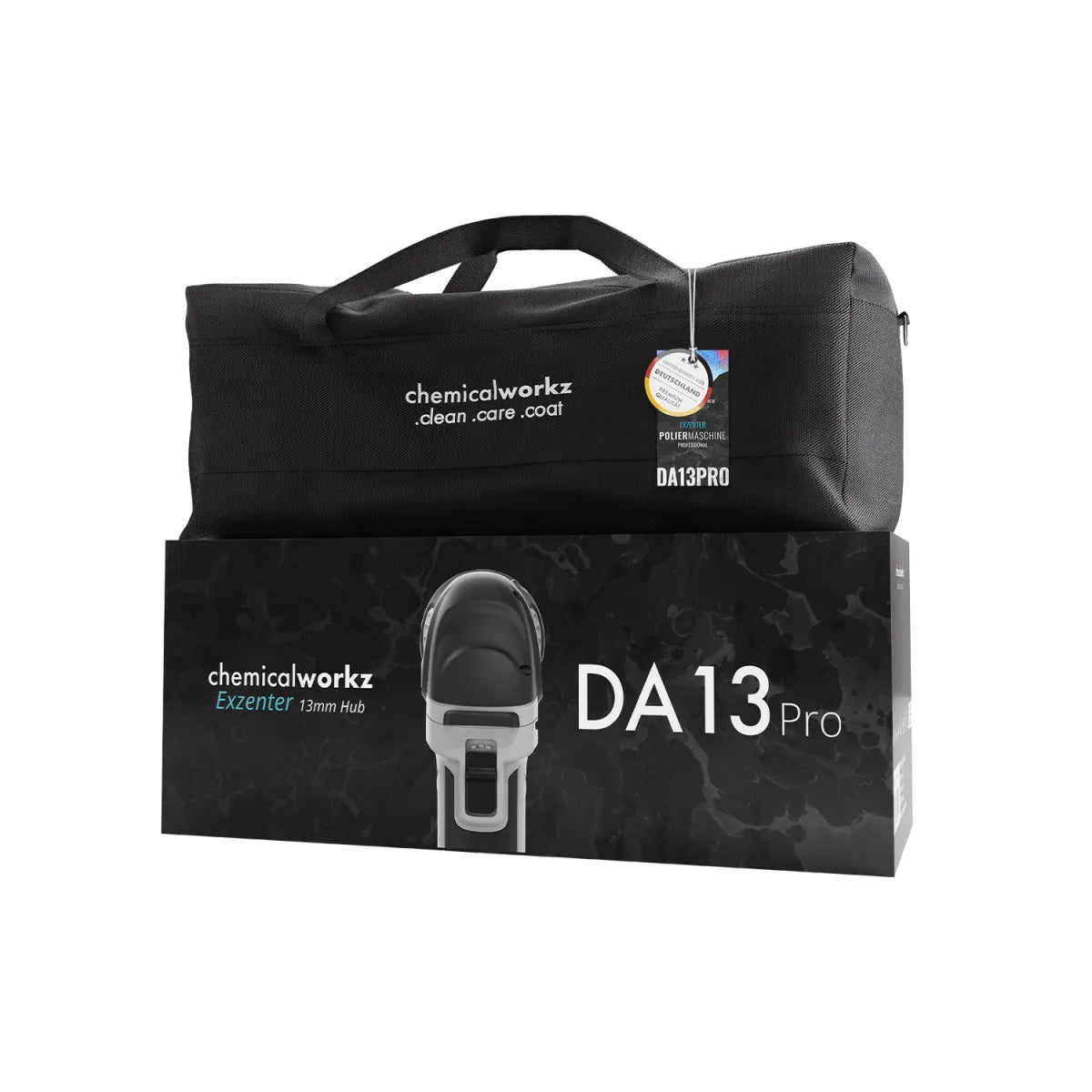 scatola e borsa della lucidatrice da13 pro