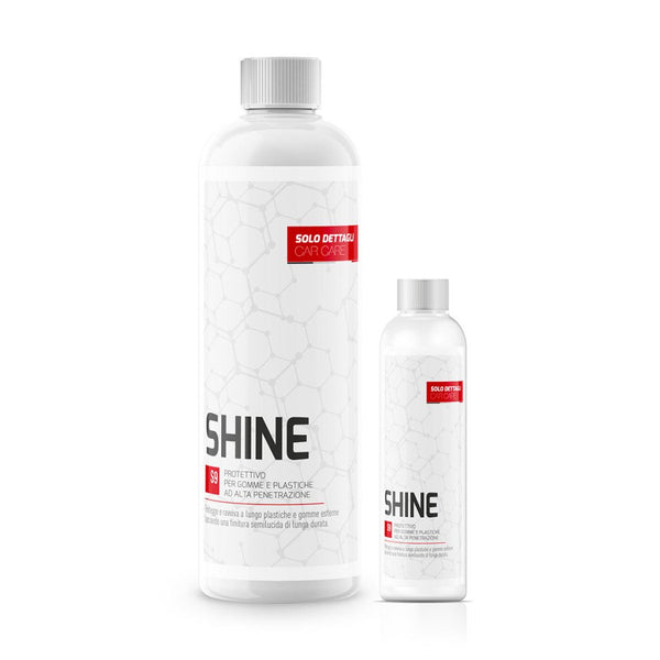 Protettivo e Ravvivante per plastiche esterne e pneumatici - SD Shine