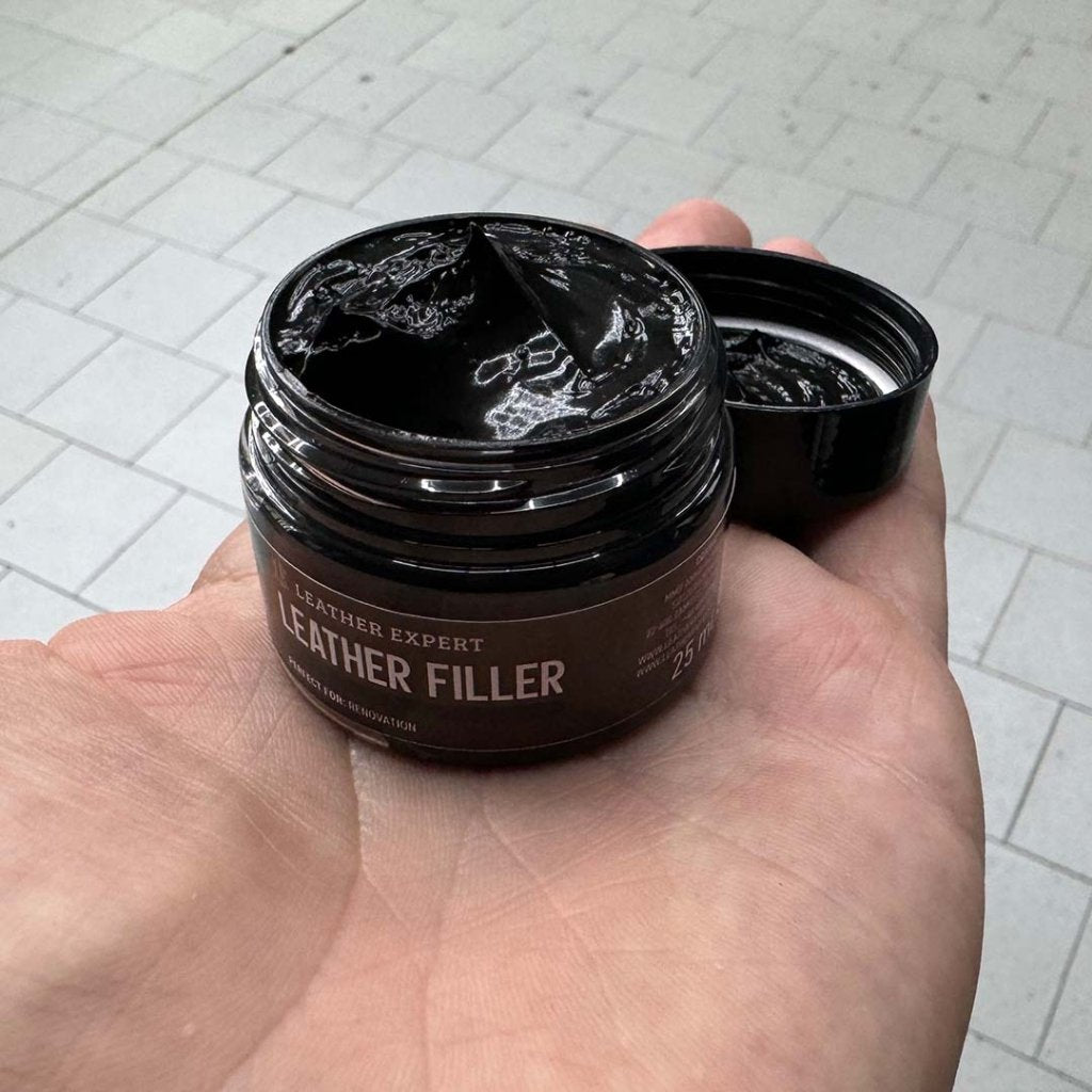 Stucco Nero Per Pelle Leather Filler by Leather Expert - Solodettagli
