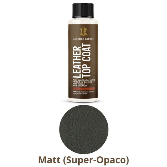 Trasparente Super Opaco Top Coat "Matt" by Leather Expert - Solodettagli